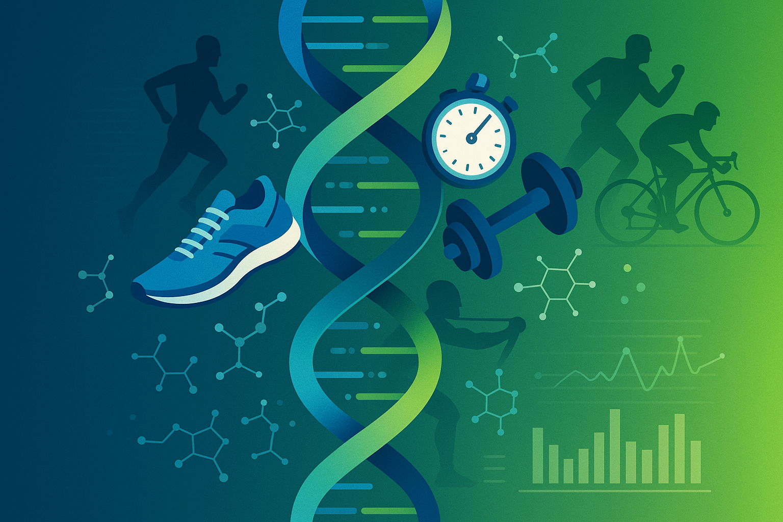 Genes y deporte: cómo tu ADN influye en tu resistencia y recuperación