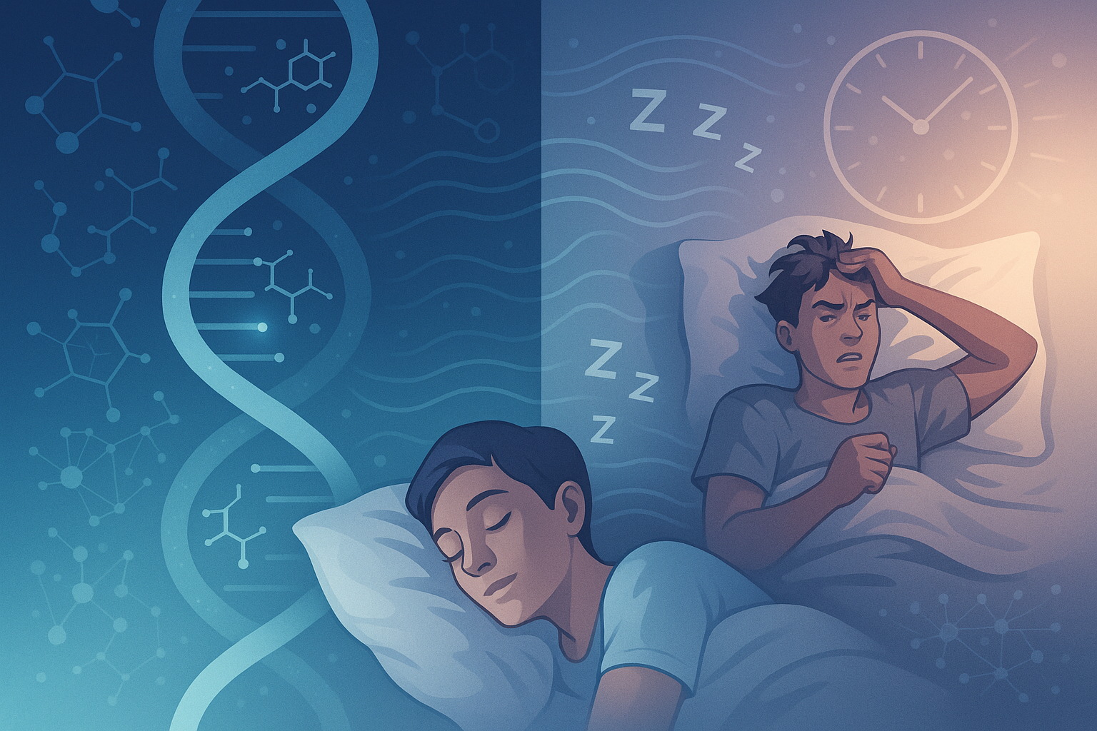 Genes y sueño: por qué algunas personas descansan mejor que otras