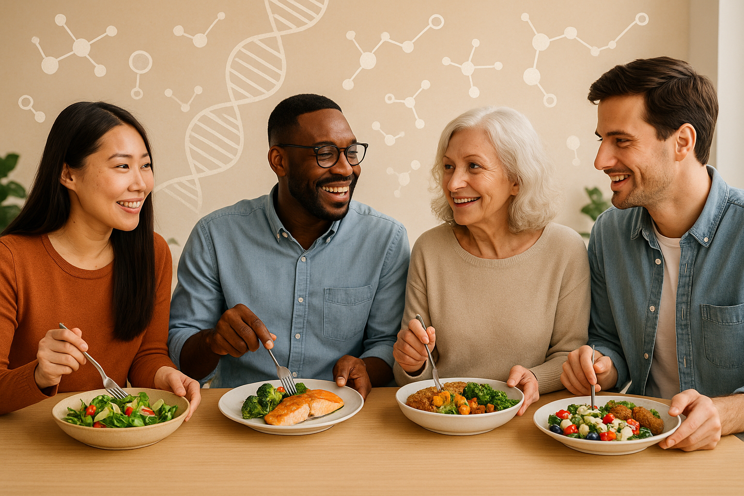 Cómo la genética influye en tu nutrición