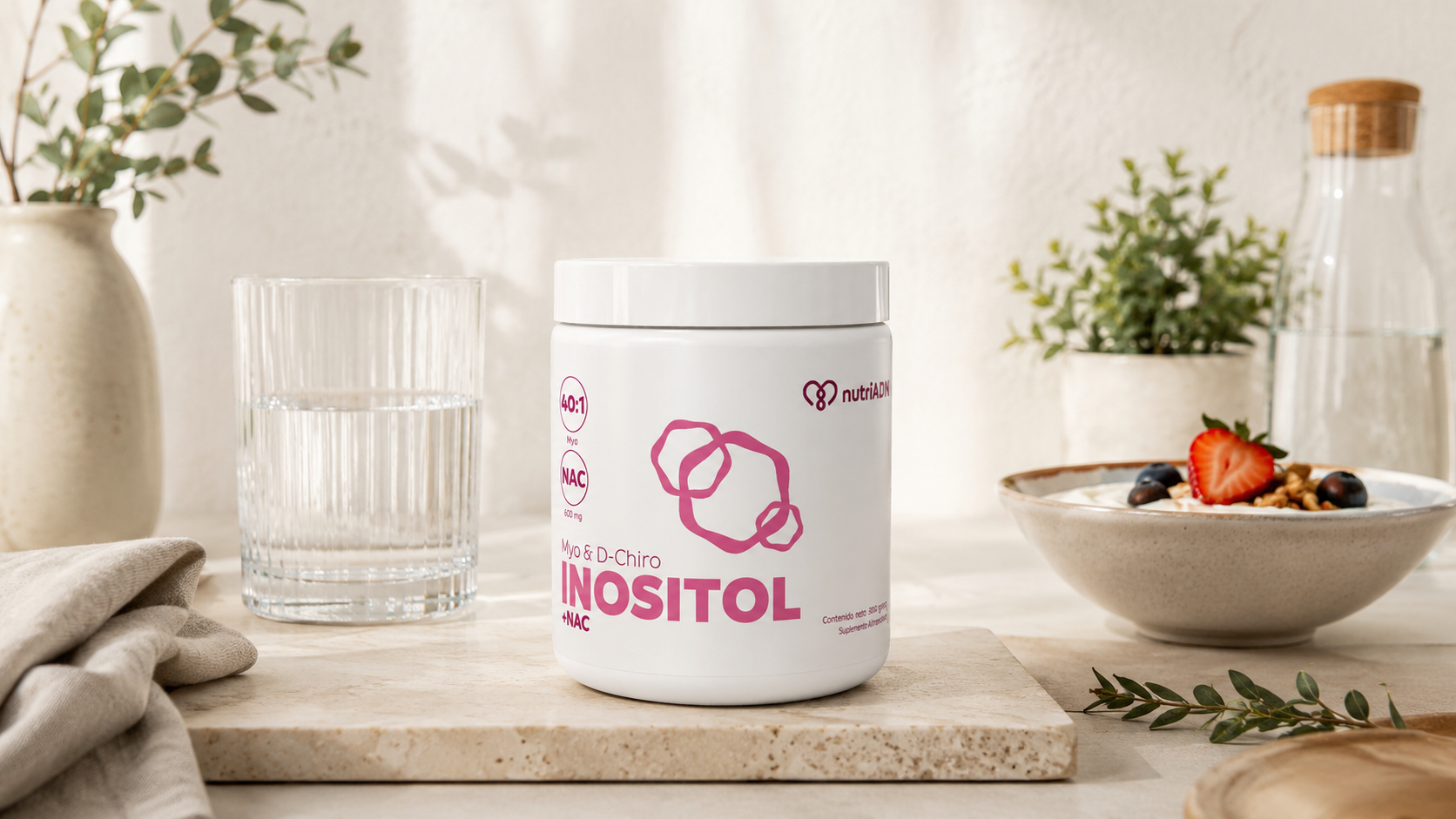 Myo-inositol y D-chiro-inositol: ¿cuál es el ratio correcto?