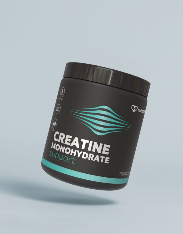 Creatine Monohydrate Support | Creatina Monohidratada Pura 5 g, 300 g | Fuerza y rendimiento