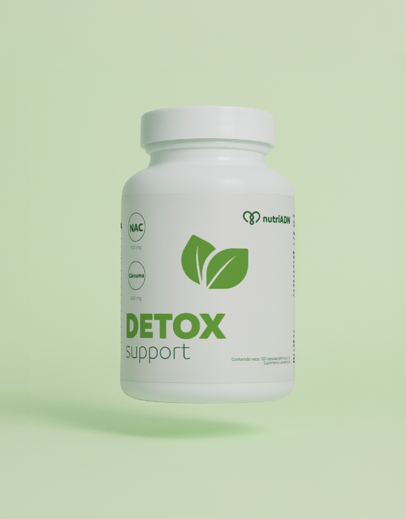 Detox Support con Cúrcuma, Cardo Mariano y Vitaminas C y E – Detox Avanzado