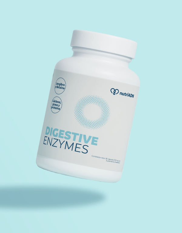 Digestive Enzymes | Enzimas de amplio espectro, Lactasa, Jengibre y Betaína | Digestión ligera