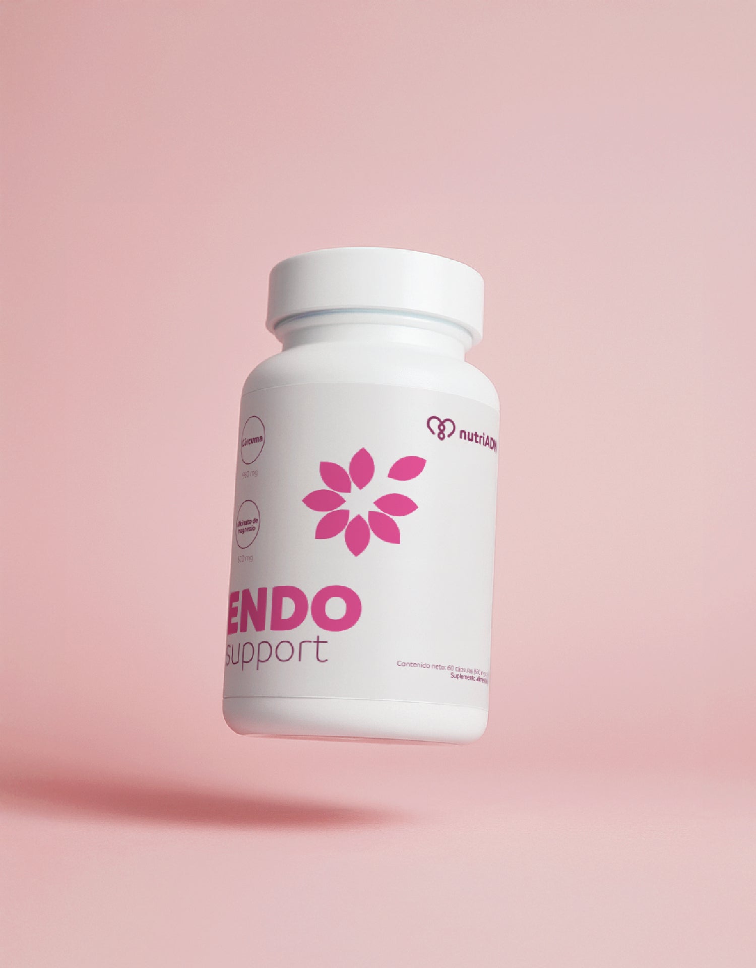 Endo Support con Cúrcuma, Magnesio y Vitamina D3 – Apoyo Ciclo Menstrual