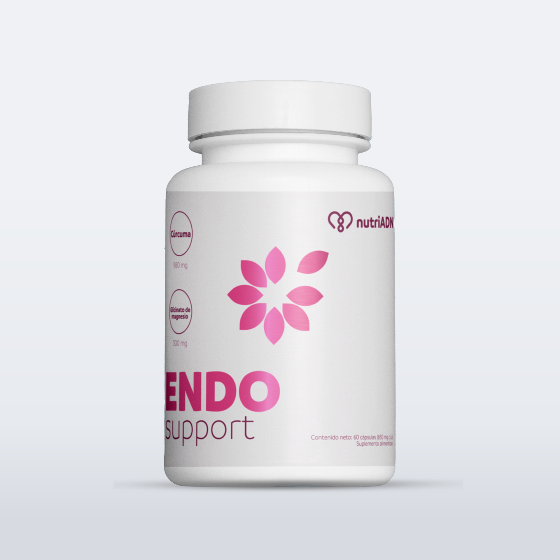 Endo Support con Cúrcuma, Magnesio y Vitamina D3 – Apoyo Ciclo Menstrual