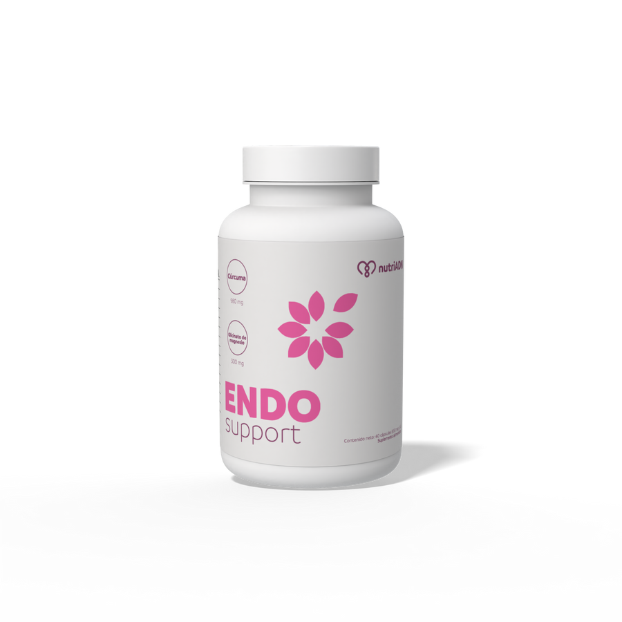 Endo Support con Cúrcuma, Magnesio y Vitamina D3 – Apoyo Ciclo Menstrual