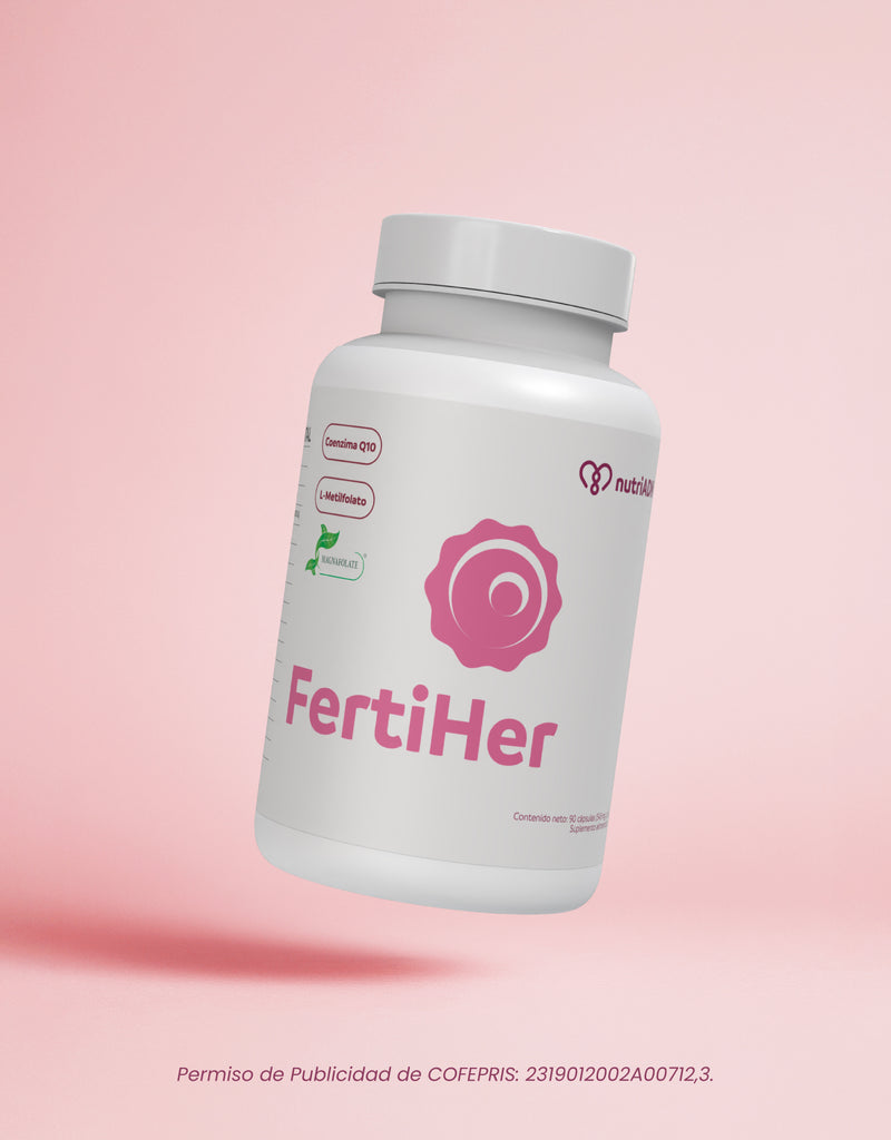 Fertiher | Fórmula con CoQ10, NAC y Antioxidantes Clave