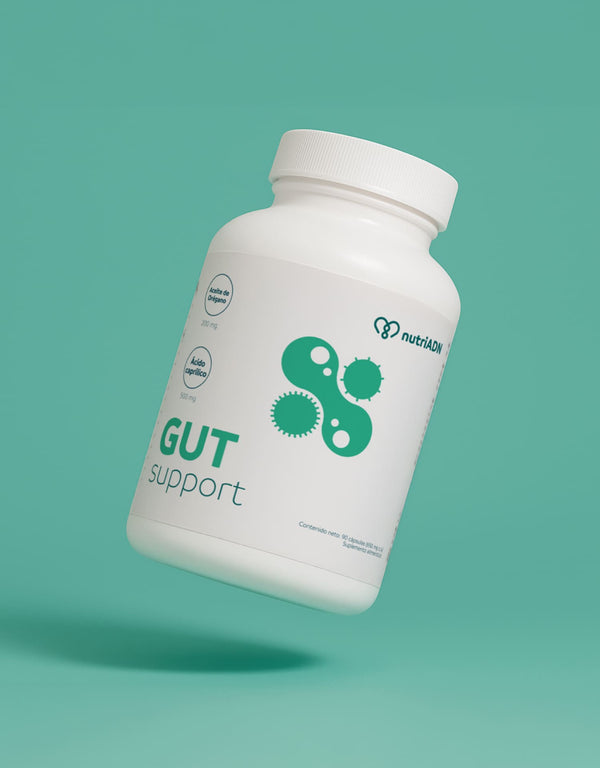 Gut Support | Ácido Caprílico, Menta, Berberina, Olivo y Orégano | Equilibrio intestinal