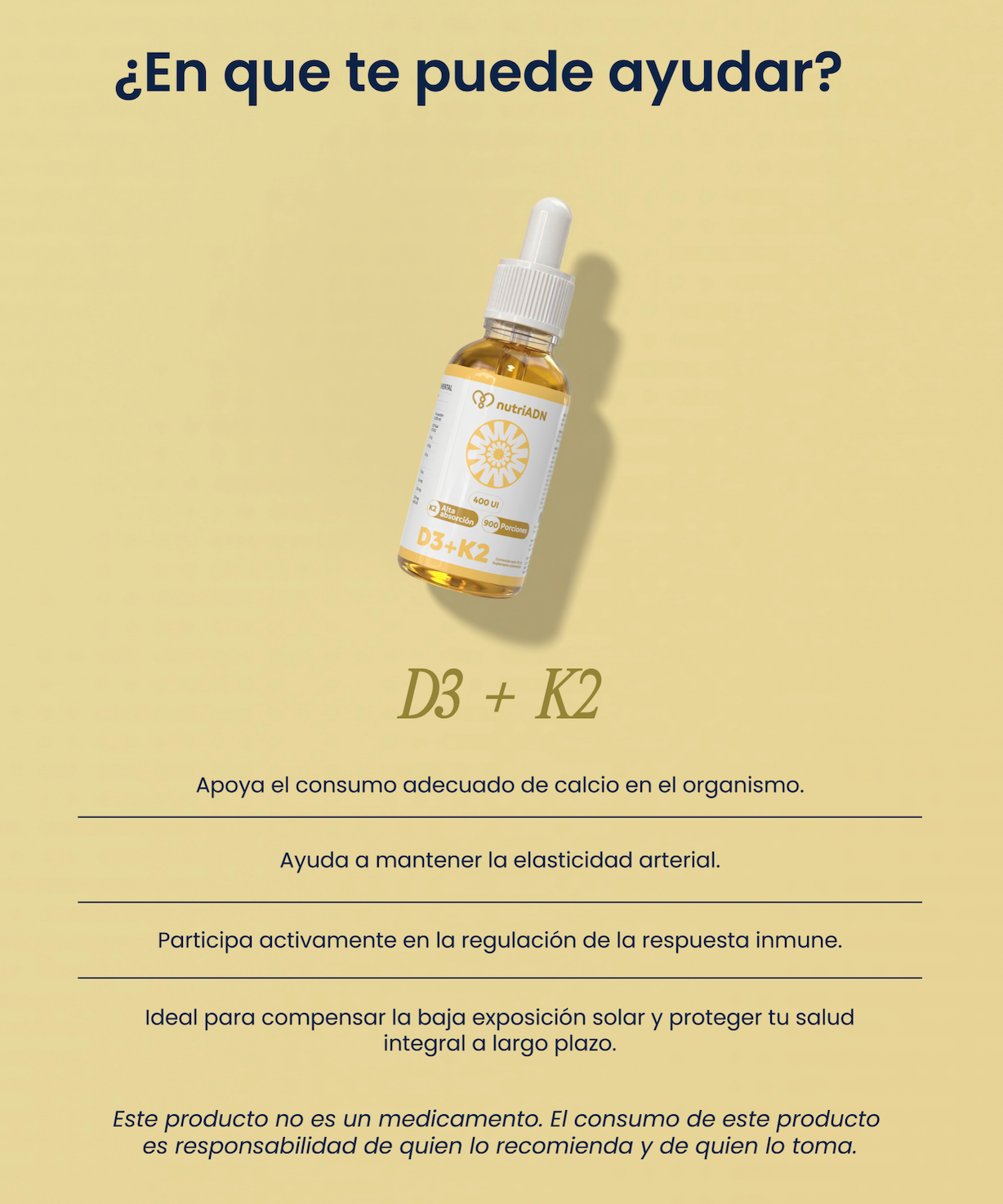 Kit Balance Diario | D2 + K2 | Magnesium Support | Omega 3 Support
