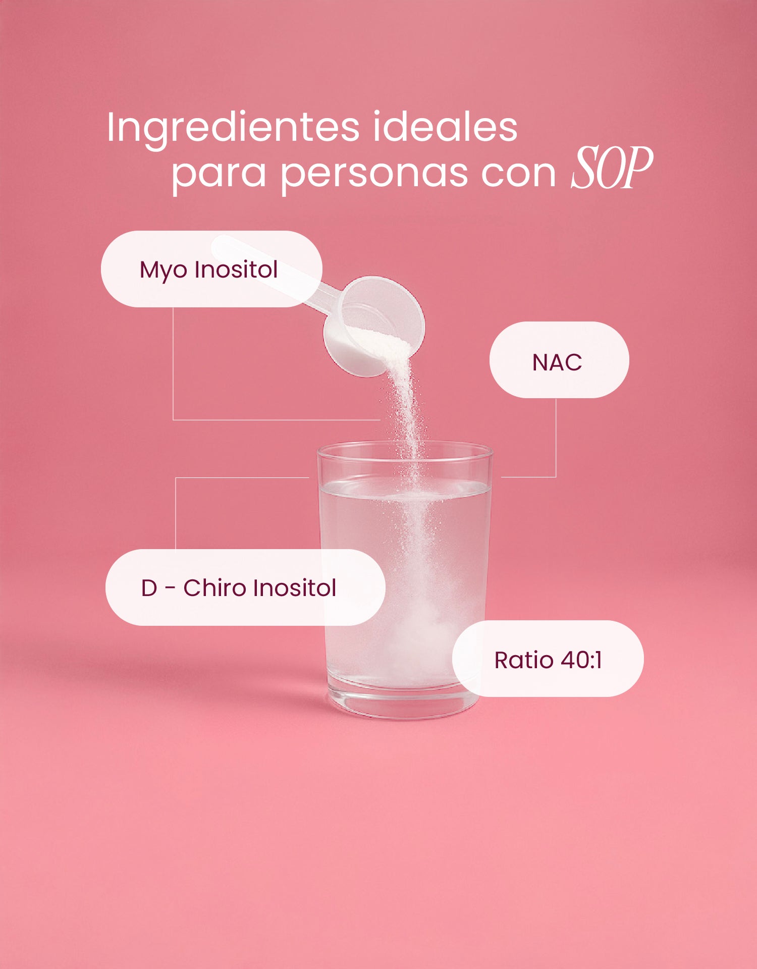 Myo & D-Chiro Inositol 40:1 + NAC – Balance Hormonal Femenino