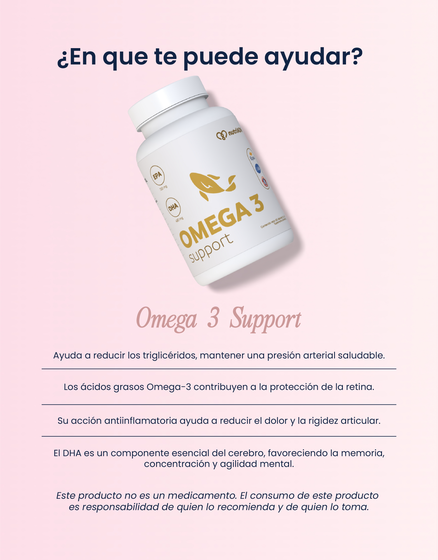 Kit endometriosis | Omega 3, Endo y Vitamina D3