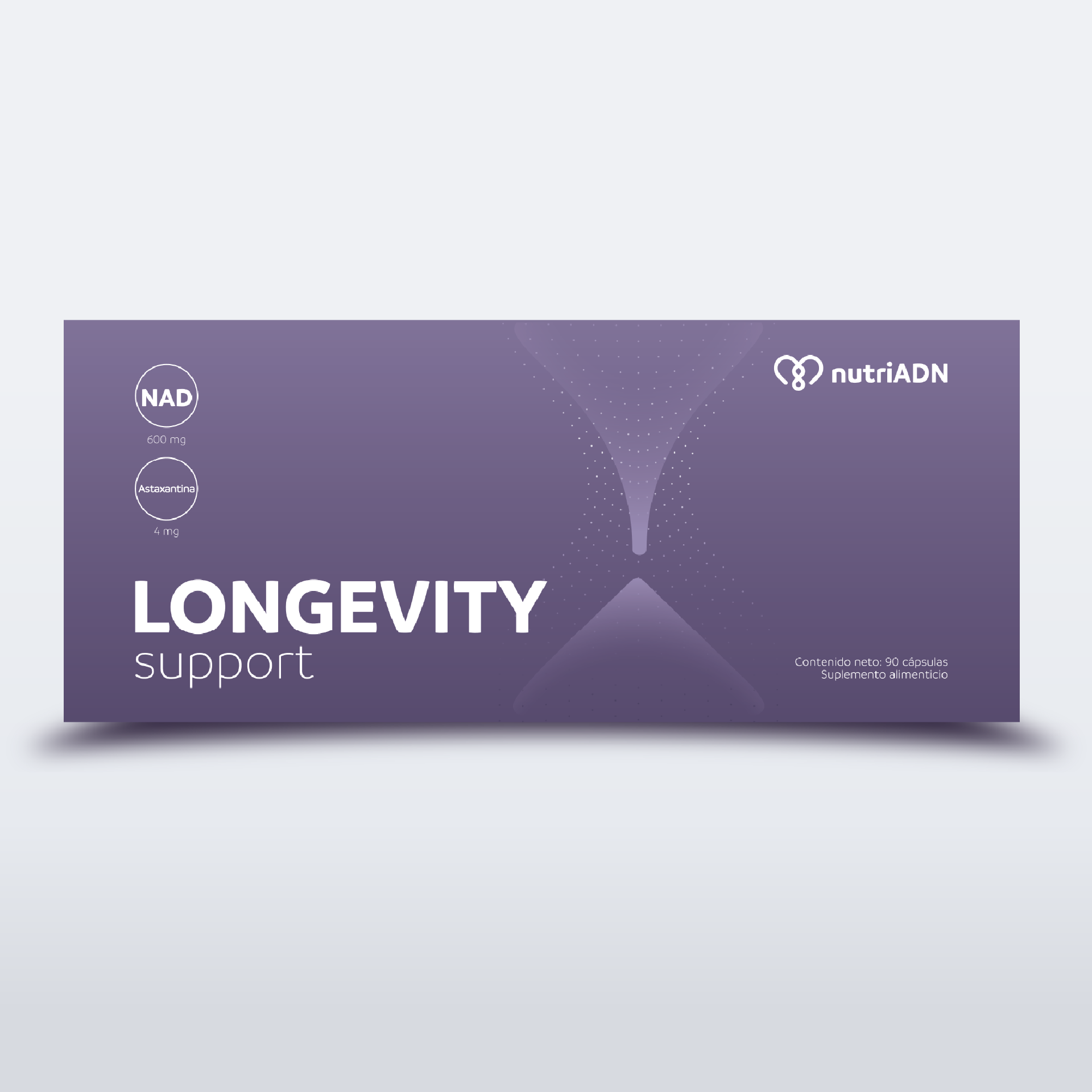 Longevity Support con NAD+, Astaxantina y Cúrcuma – Vitalidad