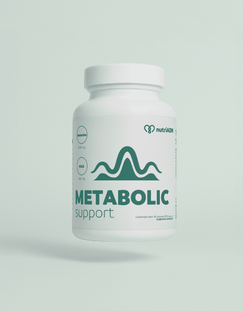 Metabolic Support con Berberina Aristata, EGCG y Cromo – Control Metabólico
