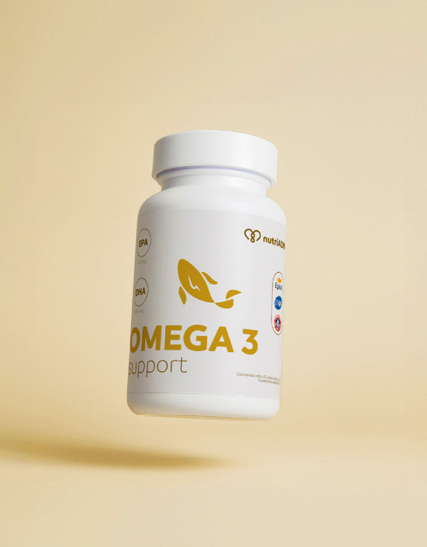 Omega 3 Support | EPA + DHA 1,200 mg | Para corazón, cerebro y visión