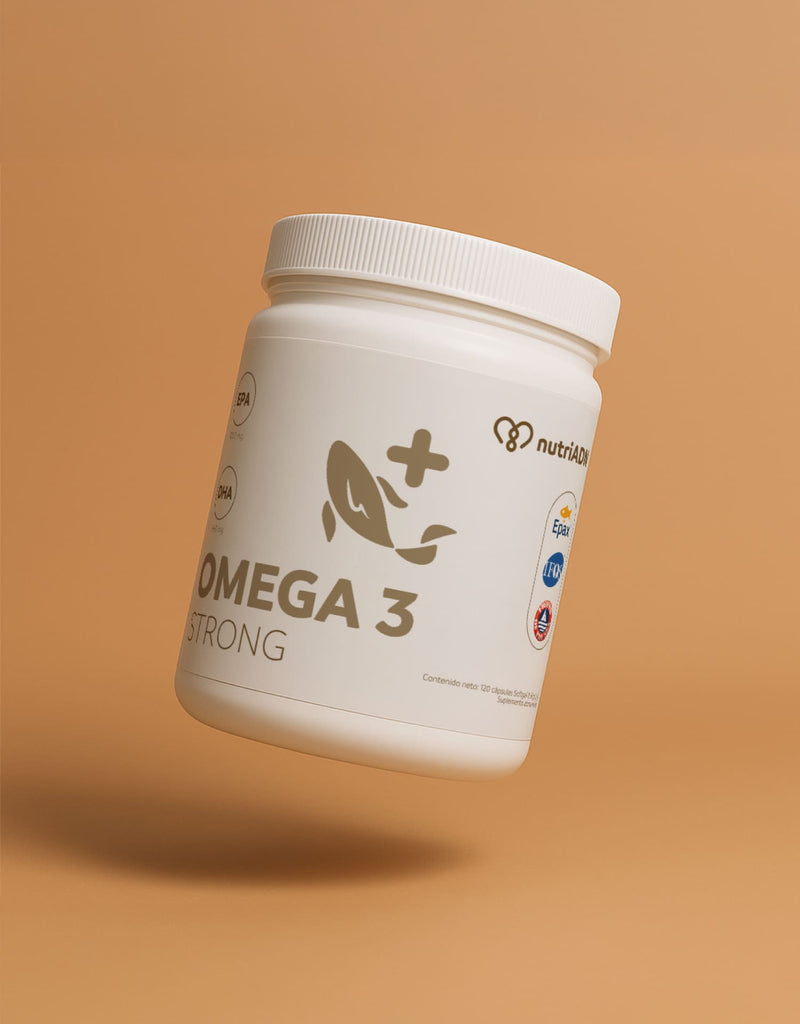 Omega 3 Strong – Alta Concentración EPA (1000 MG) y DHA (660 MG) Por Porción