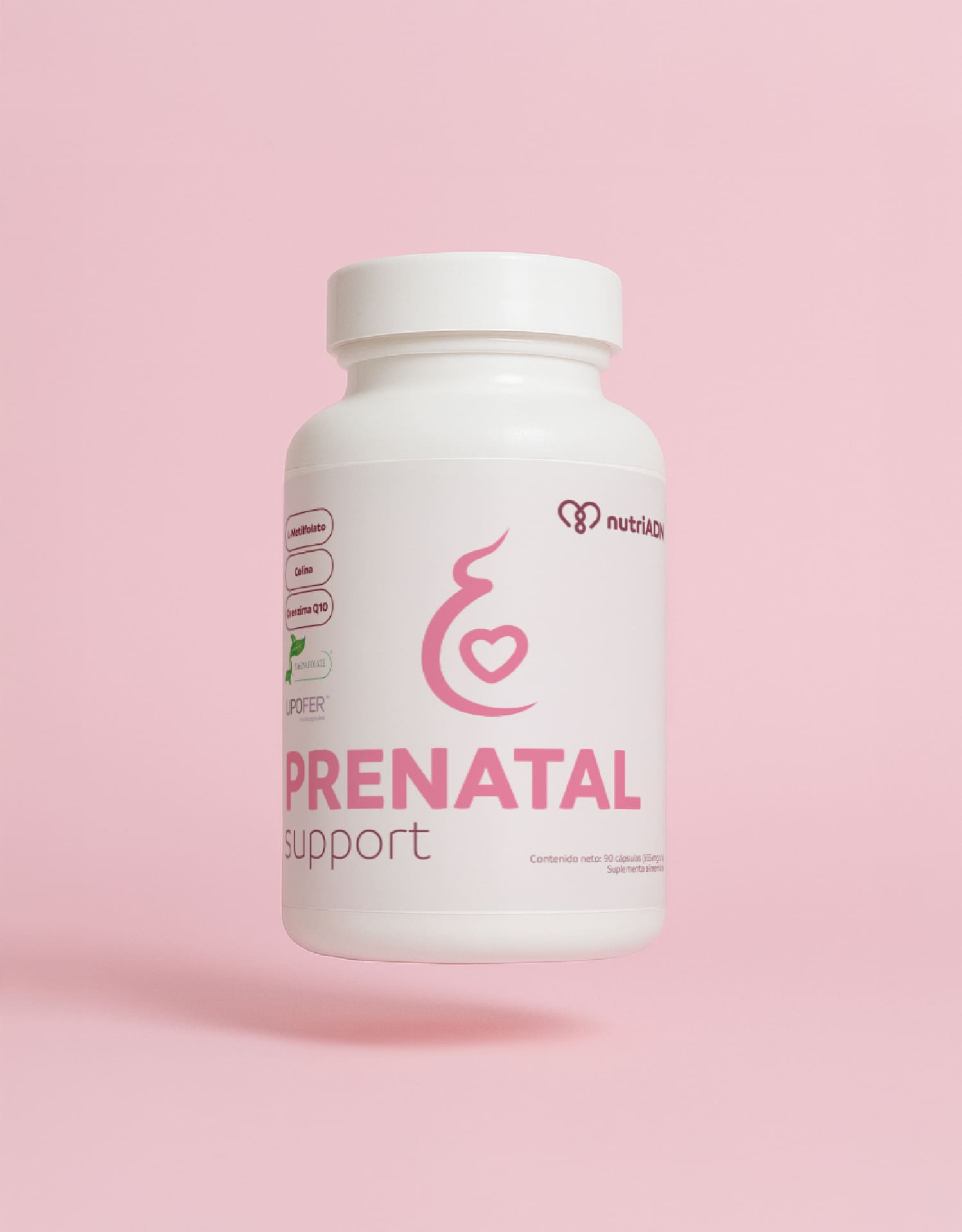 Prenatal Support con Ácido Fólico y Coenzima Q10 – Salud Materna