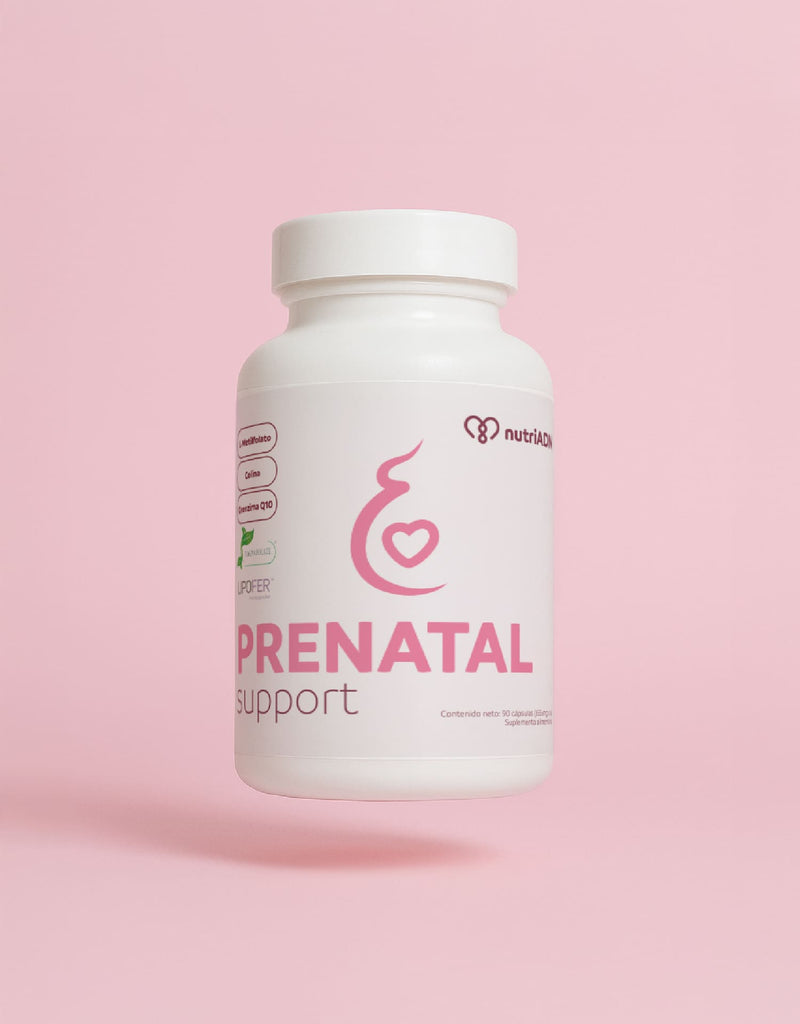 Prenatal Support con Metilfolato y Coenzima Q10 – Salud Materna