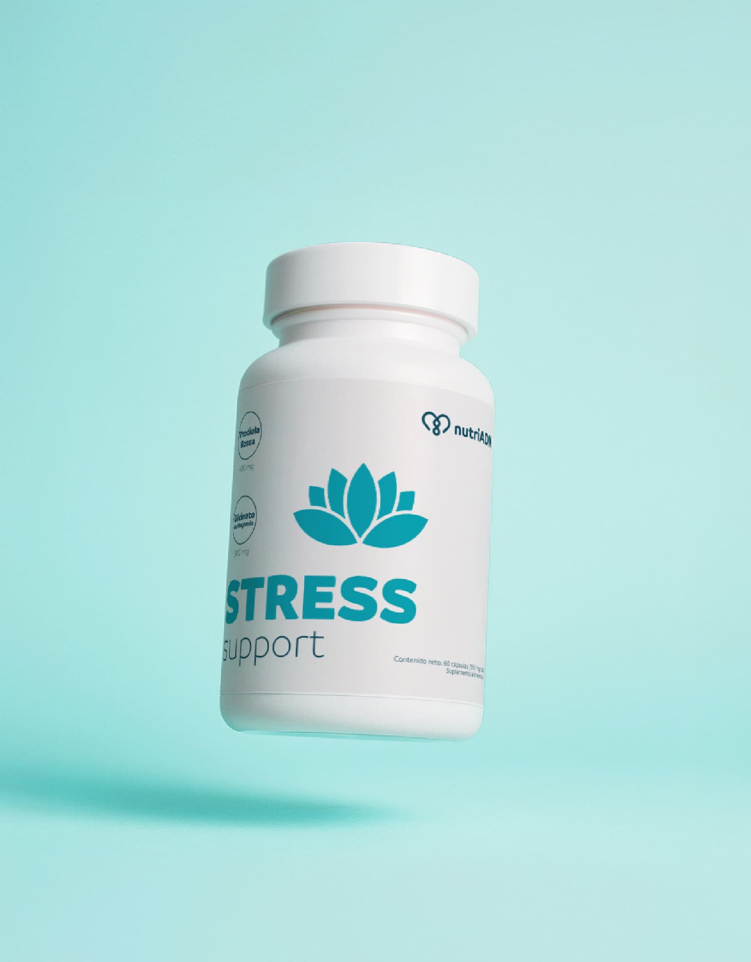 Stress Support con Magnesio, Fosfatidilserina y Rhodiola – Calma y Enfoque